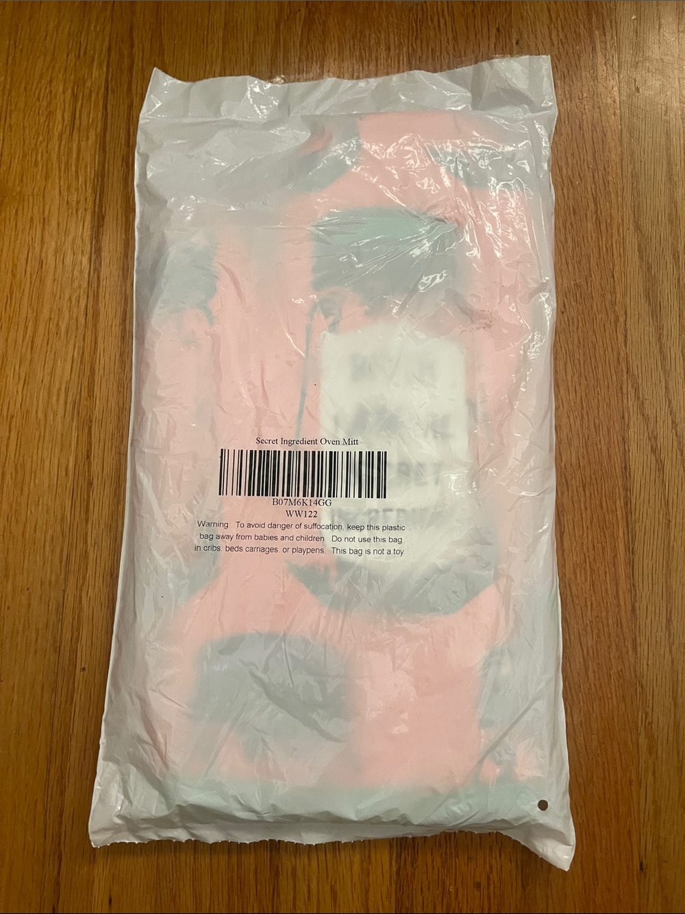 NWT Blue Q Oven Mitt - “B!… I Am The Secret Ingredient” - Picture 6 of 7